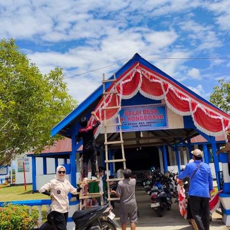 Semangat Kebersamaan Mengantar Desa Benua Menuju Juara Lomba Desa Tingkat Kabupaten Konawe