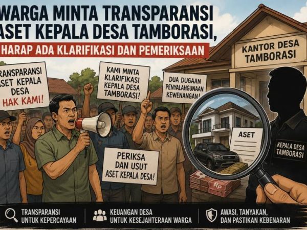 Warga Minta Transparansi Aset Kepala Desa Tamborasi, Harap Ada Klarifikasi dan Pemeriksaan