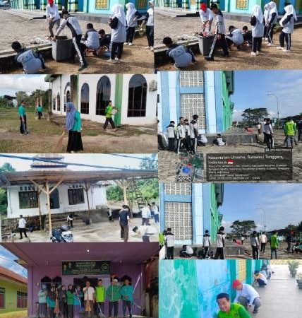 Kemenag Konawe Laksanakan Geber Masjid Serentak, Libatkan ASN, Guru dan Siswa Madrasah di Seluruh Kecamatan