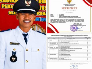Kades Linonggasai Wakili Konawe dalam Pelatihan Tata Kelola Pemerintahan Desa untuk Mendukung Koperasi Desa Merah putih