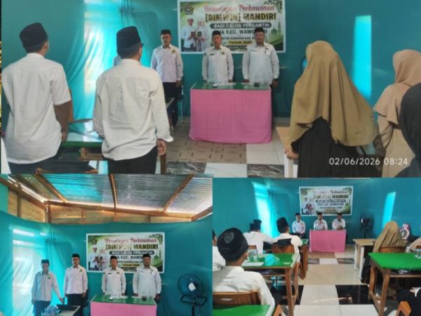Kakan Kemenag Konawe Buka Bimbingan Perkawinan Mandiri di KUA Wawotobi, Bekali Catin Menuju Keluarga Sakinah