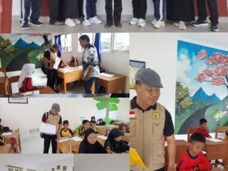 Koordinator Pengawas Pendidikan Konawe Pantau Ulangan dan Evaluasi Kemampuan Membaca Siswa di SD Negeri Dawi-Dawi