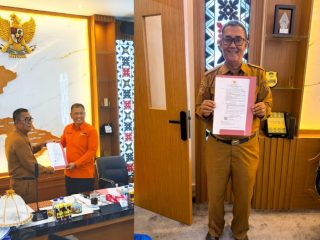 Resmi Terima SK Plt Kepala Dinas Pendidikan Konawe, Ahmad Djauhari Siap Emban Amanah Besar Memajukan Pendidikan