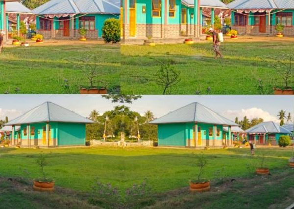 Jelang Tahun Ajaran Baru, PLT Kepala SD Negeri 1 Benua Pimpin Gotong Royong Bersihkan Lingkungan Sekolah