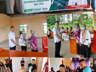 Pemdes Kasukia Salurkan Beras Ketahanan Pangan untuk 110 KPM, BLT, Insentif Kader Posyandu dan Imam Desa