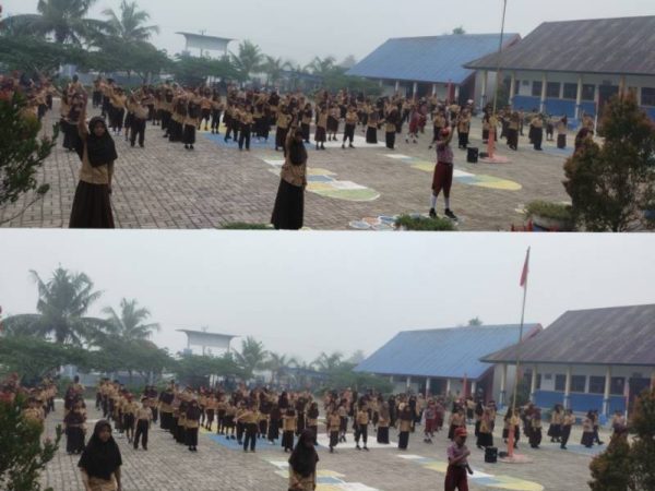 Budayakan Hidup Sehat, SDN Praja Taman Sari Rutin Gelar Senam Pagi Setiap Selasa hingga Sabtu