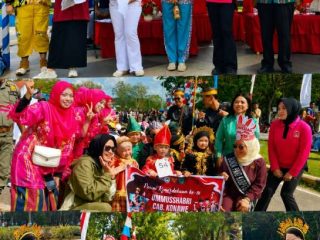 79 Peserta Meriahkan Pawai Kemerdekaan Satuan Pendidikan PAUD di Konawe, Dibuka PLT Kadis Pendidikan