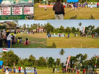 Camat Amonggedo Buka Liga Silaturahmi Cup I Desa Benua, Dorong Semangat Sportivitas dan Persaudaraan