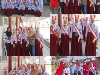 SD Negeri Dawi-Dawi Tampil Maksimal dalam Lomba Gerak Jalan Indah di Kecamatan Wonggeduku