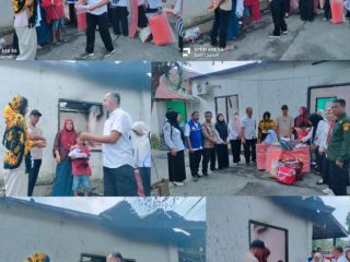 Dinsos Konawe Salurkan Bantuan Korban Kebakaran Rumah di Kelurahan Kasupute