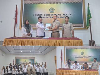 Kemenag dan Kantor Pertanahan Konawe Tandatangani PKS Percepatan Sertifikasi Tanah Wakaf
